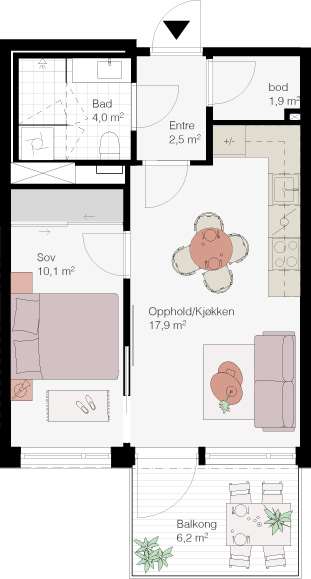 Plantegning 1